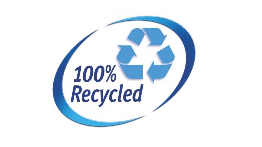 Recycled mileuvriendelijke papier etiketten Avery