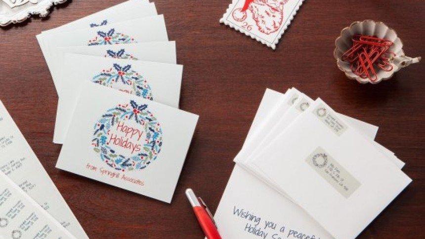 Gratis Avery Designs voor kerst
