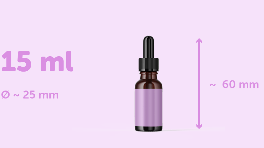 Cosmetica druppelflesje 15ml