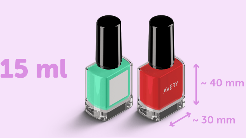 Nagellakflesjes 15 ml