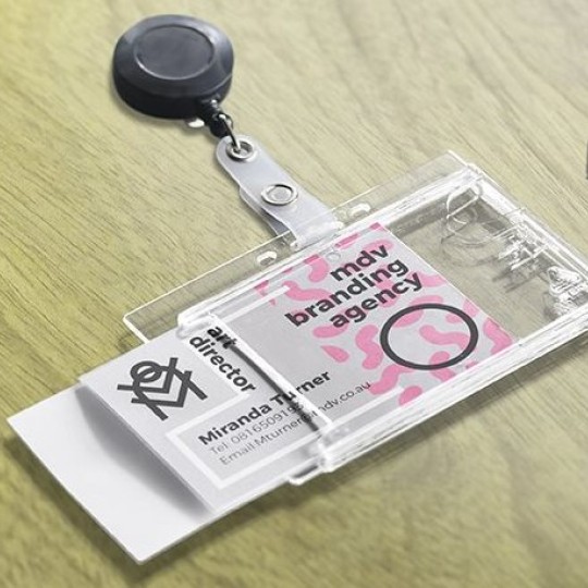 Plastic kaarthouders van Avery