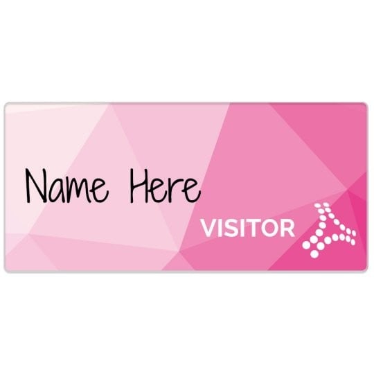 Gratis designs en ontwerpen van bezoeker badge, naambadgevoor stickers en etiketten voor thuis.