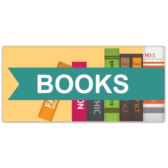 Gratis designs en ontwerpen van boeken, boekenkast, thuisvoor stickers en etiketten voor thuis.