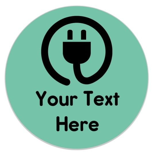Gratis designs en ontwerpen van stekker, thuis, huishoudenvoor stickers en etiketten voor thuis.