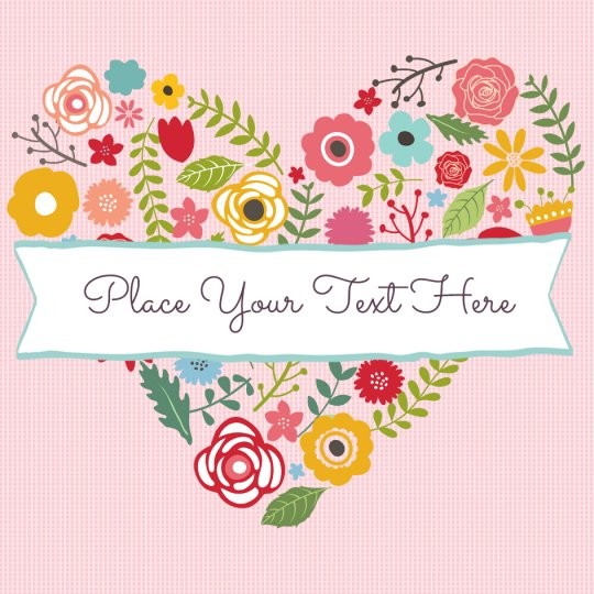 Avery Bruiloft, trouwen designs ontwerpen voor stickers en etiketten. Bloemen hart.