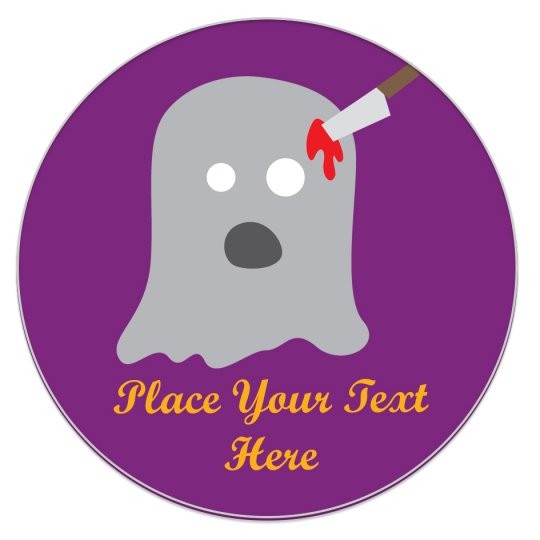 Avery Halloween designs en ontwerpen voor stickers en etiketten. Spookje