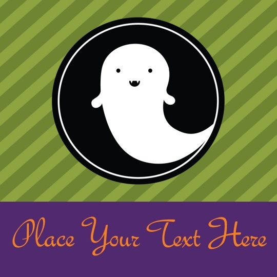 Avery Halloween designs en ontwerpen voor stickers en etiketten. Spookje