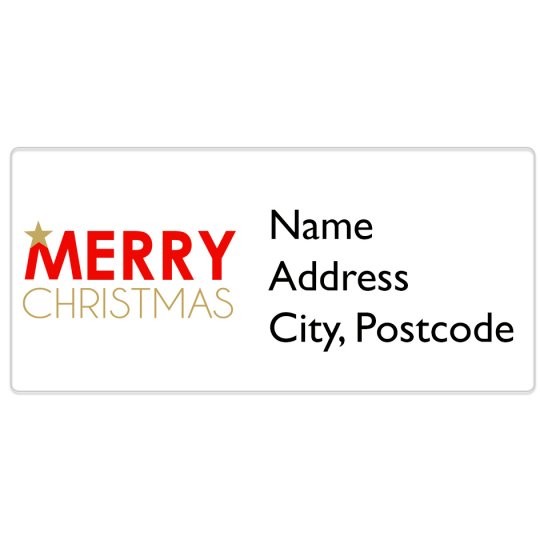 Avery gratis ontwerpen en deisgns met merry christmass voor kerst stickers en etiketten.