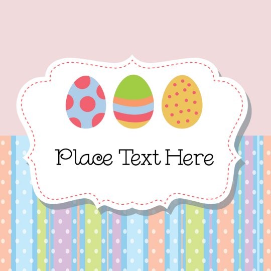 Avery ontwerpen en designs voor Pasen met paaseieren. Voor etiketten en stickers.