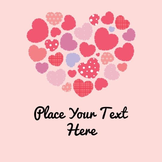Gratis ontwerpdesign voor Valentijn - hartje