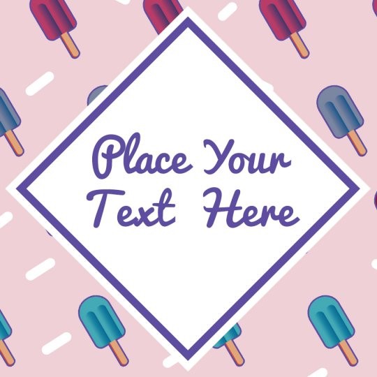 Avery zomerse ontwerpen voor stickers en etiketten. Design met ijsjes