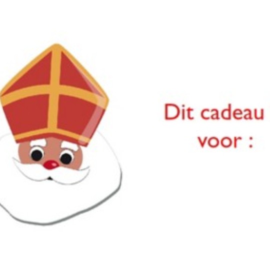 Sinterklaas met mijter avery