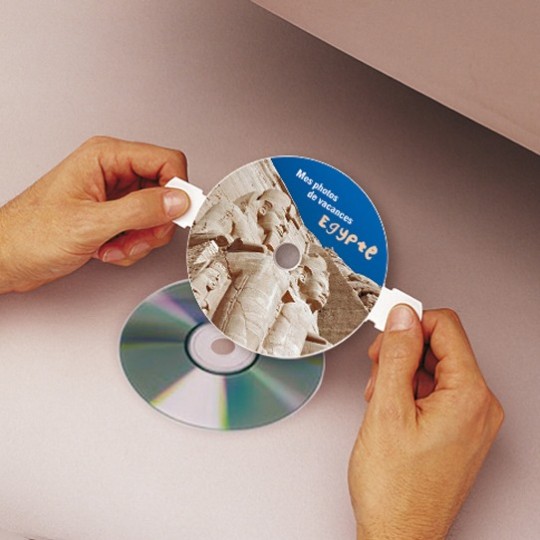 Centreerhulp cd etiketten