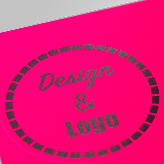 Neon roze papier