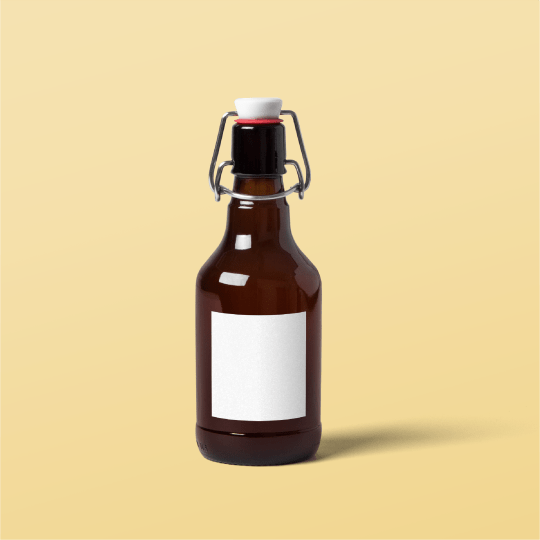Bierfles etiket
