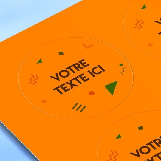Neon oranje