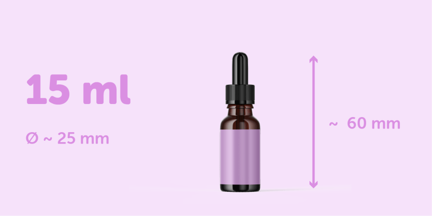 Cosmetica druppelflesje 15ml