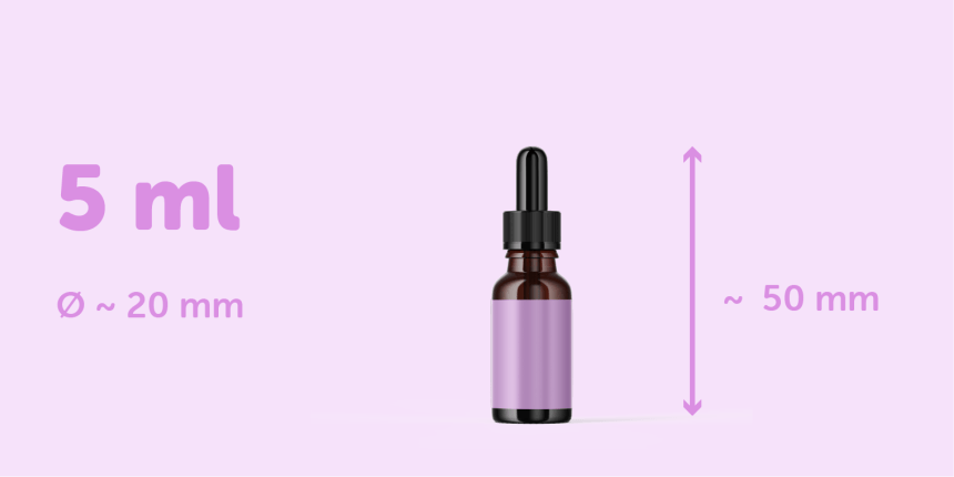 Cosmetica druppelflesje 5ml