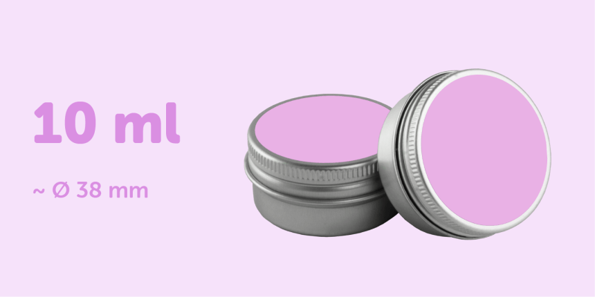 Blikje lippenbalsem 10ml