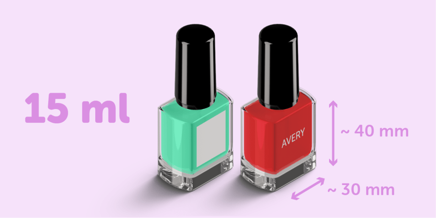 Nagellakflesjes 15 ml