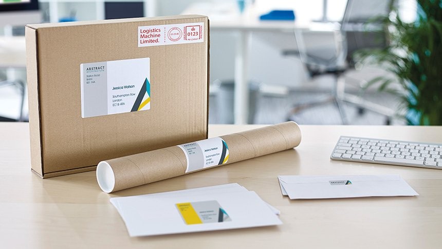 Avery adresetiketten voor enveloppen en brieven