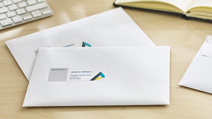 Avery adresetiketten voor enveloppen en brieven