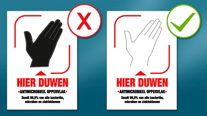 Antimicrobieel etiket - hoe te bedrukken