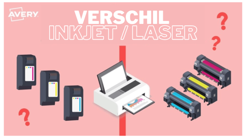 Verschil inkjet- of laserprinter