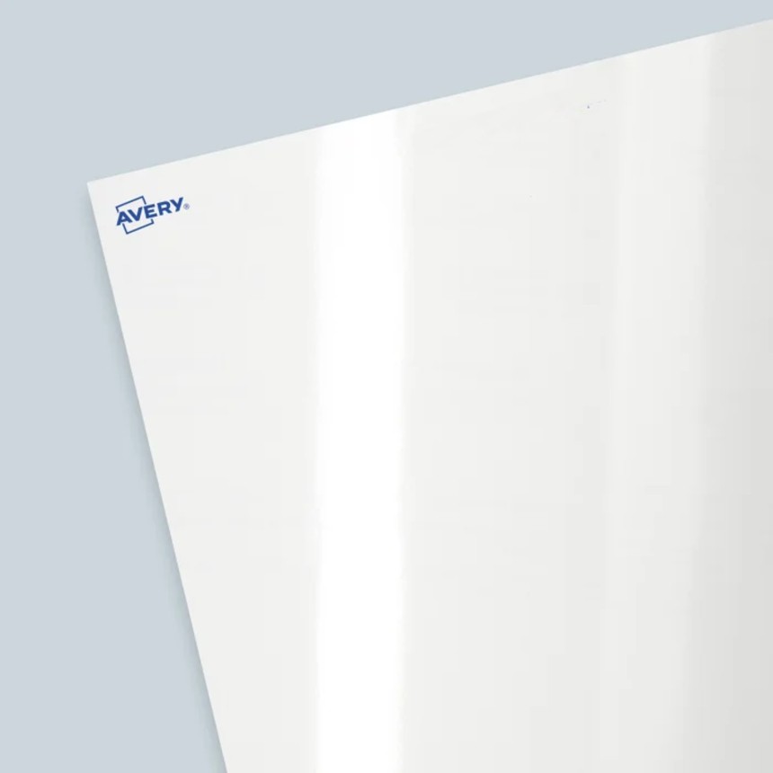 Vel papier wit glanzend
