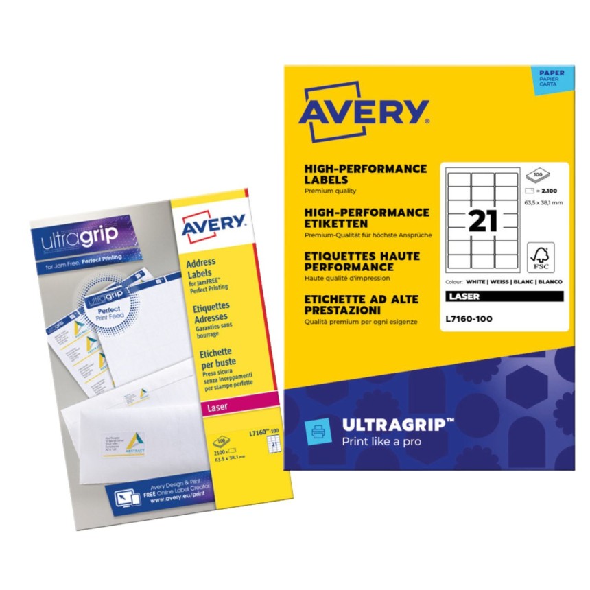 new avery nl packaging