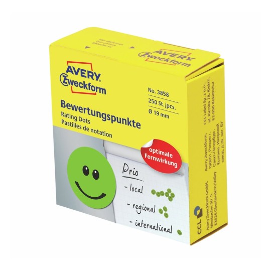 Motivatiepunten Smiley 3858