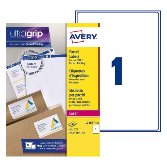 Verzendetiketten L7167-100 Inhoud: 100 Etiketten / 100 Vellen