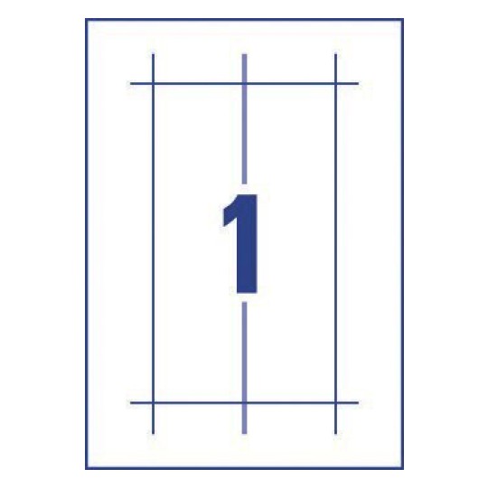 Tentkaarten L4796-20 60 x 210 mm