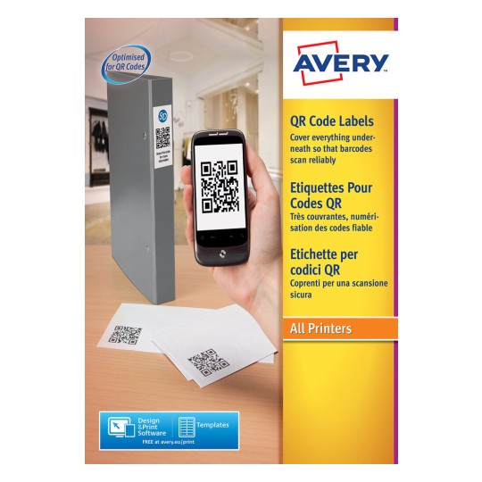 QR-code etiketten L7120-25