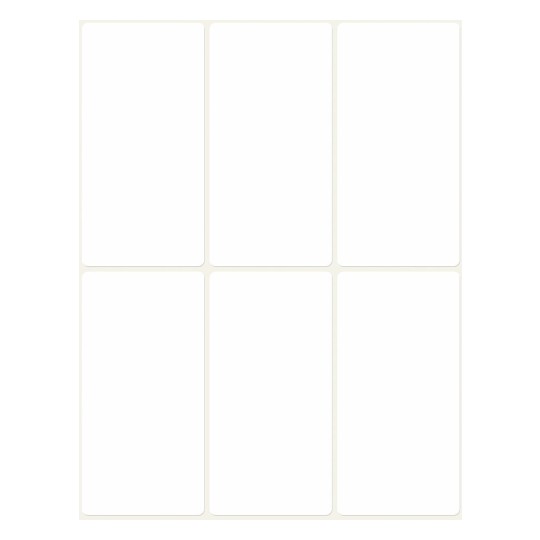 Handbeschrijfbare etiketten 3329 76 x 39 mm