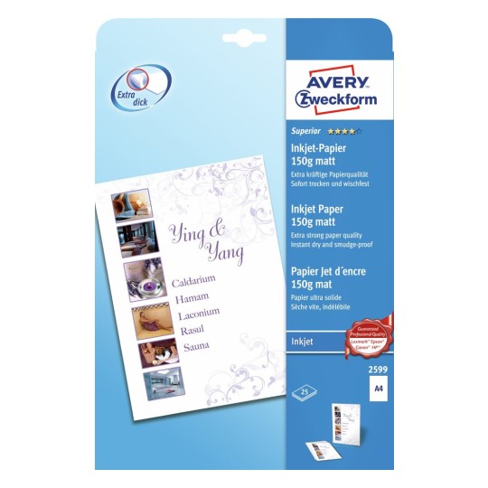Superior Inkjet fotopapier 2599