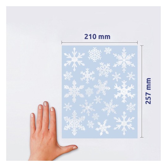 Raamfolie 52298 Inhoud: 12 Etiketten / 1 Vel