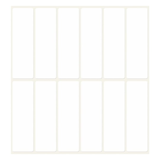 Handbeschrijfbare etiketten 3340 62 x 19 mm