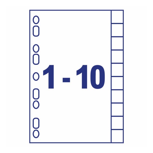 Bedrukbare tabbladen - IndexMaker 01812061 A4