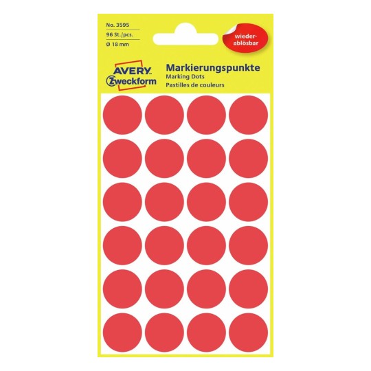 Afneembare markeringspunten 3595