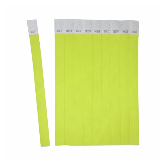Scheurvrije Tyvek® polsbandjes TYVYW-50 19 x 256 mm