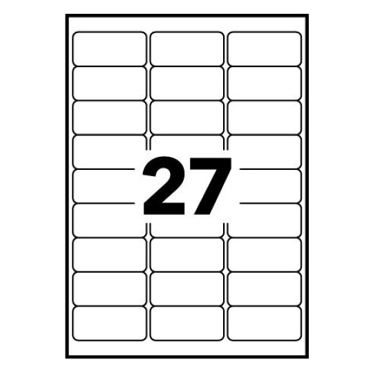Zelfklevende naambadges L4784-20 63,5 x 29,6 mm