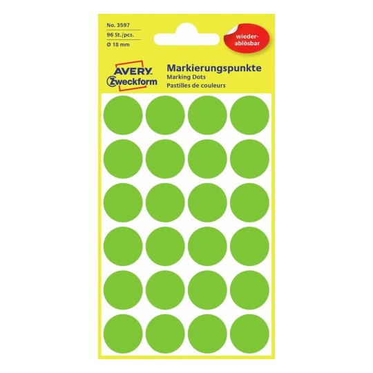 Afneembare markeringspunten 3597