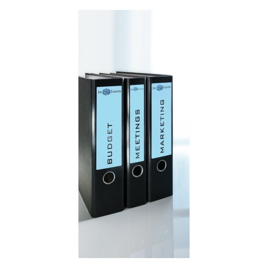 L4767-100 4004182036921 Etikett Ordner Kurz Blau anw