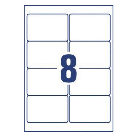 Afneembare etiketten L4745REV-25 96 x 63,5 mm