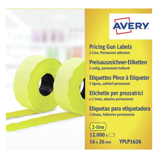 Prijstang etiketten YPLP1626
