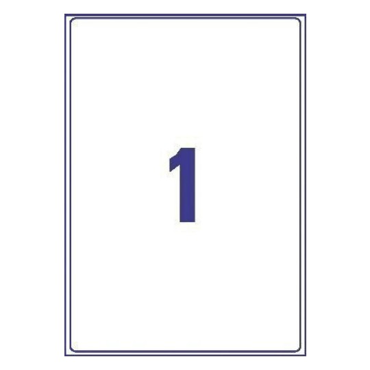 Gerecyclede verzendetiketten LR7167-100 199,6 x 289,1 mm