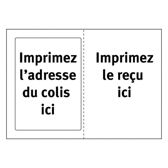 Geïntegreerde etiketten L7980-100 120 x 164 mm