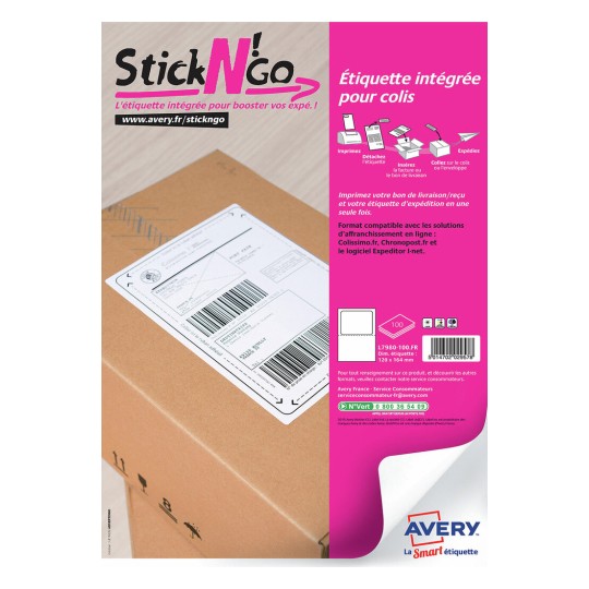 Geïntegreerde etiketten L7980-100