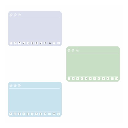Stickers op rol 56822 58 x 38 mm